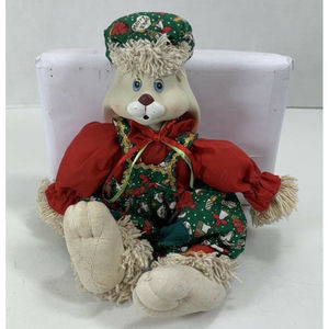 Vintage House of Lloyd Christmas Around the World Bunny Porcelain 1995